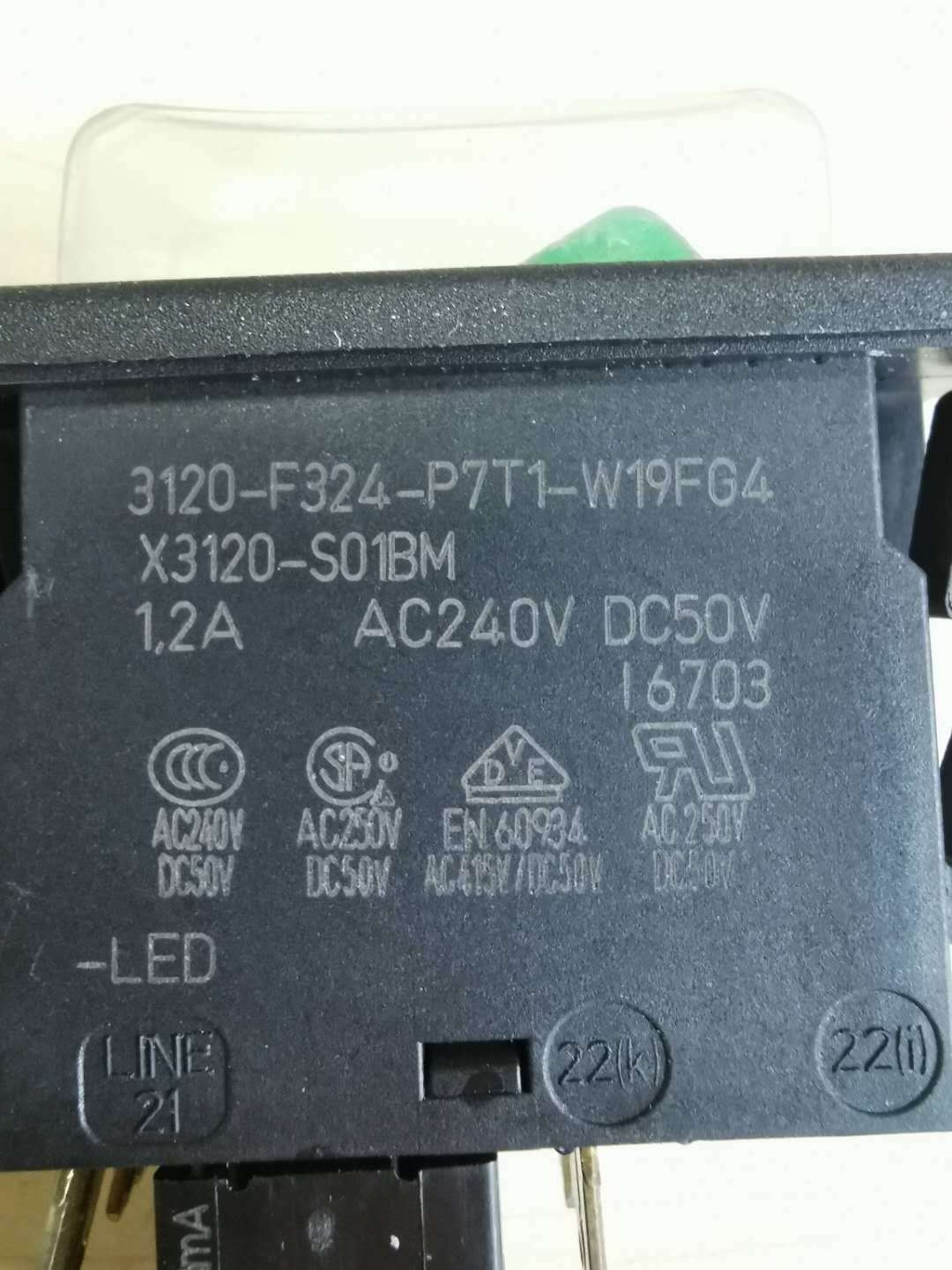 ETA断路器热敏电阻